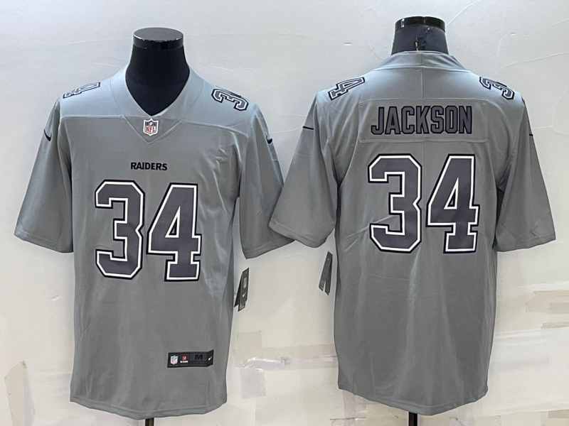 Adult Oakland Raiders Bo Jackson NO.34 Football Jerseys