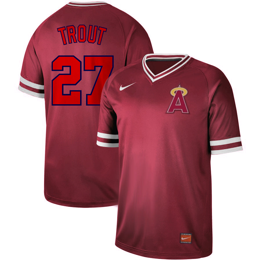 Men/Women/Youth Los Angeles Angels Mike Trout #27 baseball Jerseys