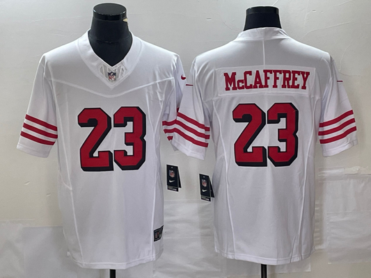 New arrival Adult San Francisco 49ers Christian McCaffrey NO.23 Football Jerseys