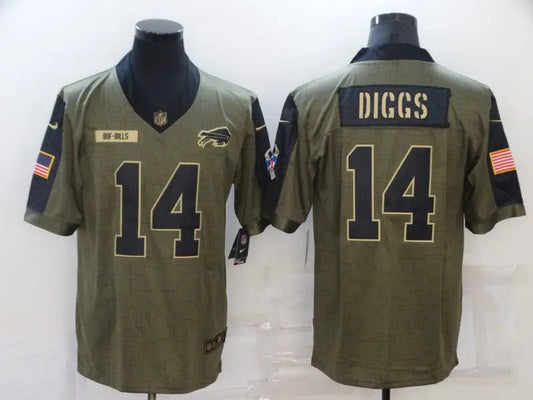 Adult Buffalo Bills Stefon Diggs NO.14 Football Jerseys
