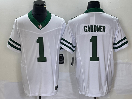 New arrival Adult New York Jets Sauce Gardner NO.1 Football Jerseys