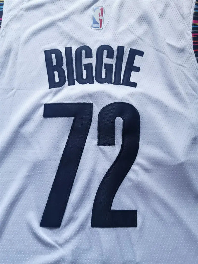 Brooklyn Nets Biggie NO.72 Basketball Jersey