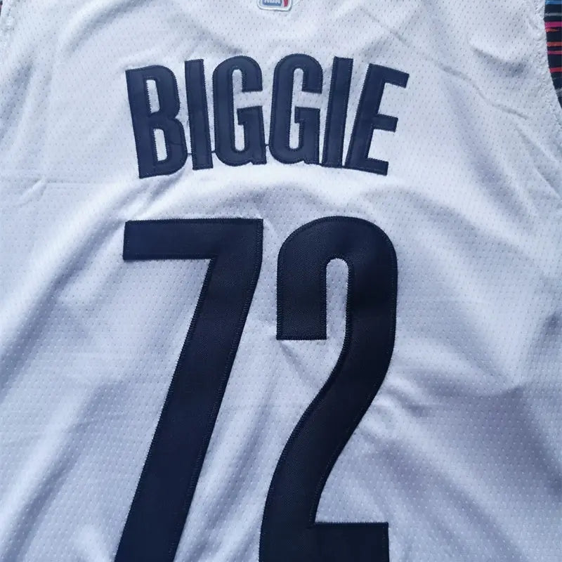 Brooklyn Nets Biggie NO.72 Basketball Jersey