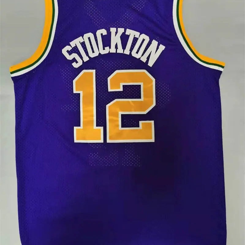 Utah Jazz John Stockton NO.12 Basketball Jersey