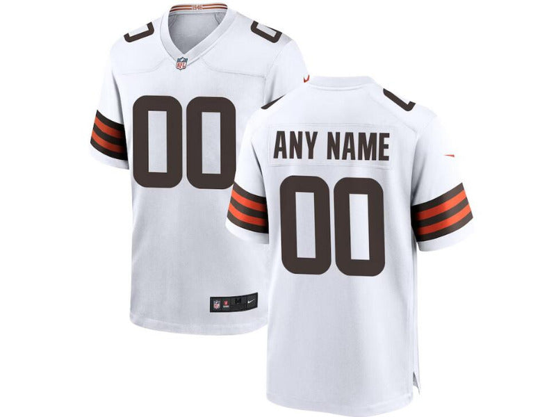 Adult Cleveland Browns number and name custom Football Jerseys