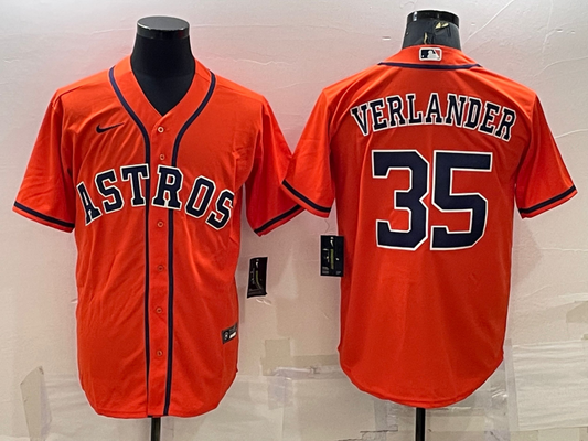Men/Women/Youth Houston Astros Justin Verlander #35 baseball Jerseys