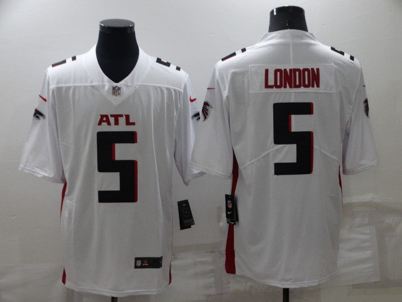 Adult Atlanta Falcons Drake London NO.5 Football Jerseys - Atlanta Falcons Stitched Baseball Jersey - View 1