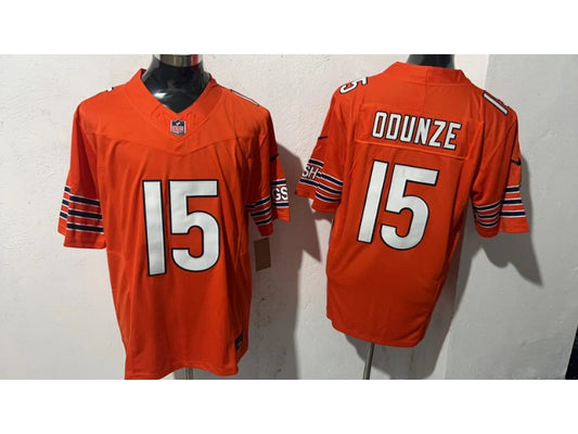 Adult Chicago Bears Rome Odunze NO.15 Football Jerseys