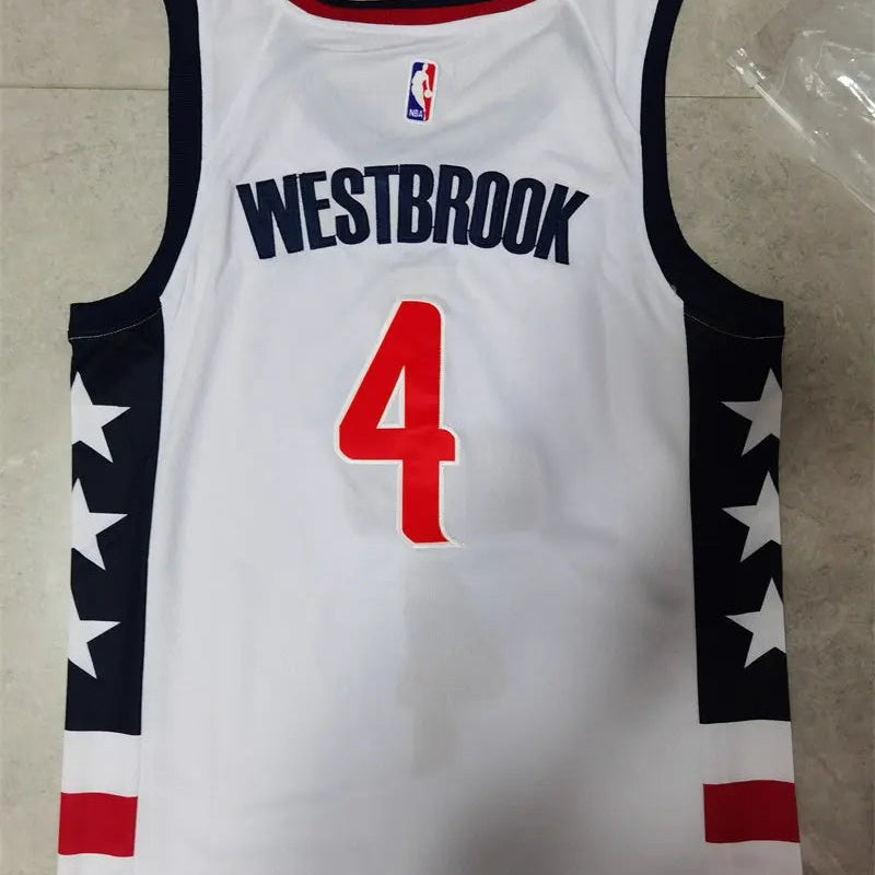 Washington Wizards Russell Westbrook NO.4 Basketball Jersey