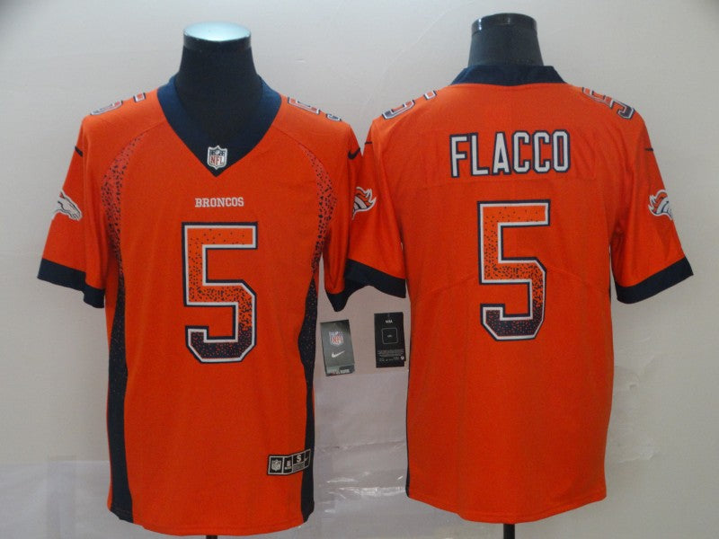 Adult Denver Broncos Joe Flacco NO.5 Football Jerseys