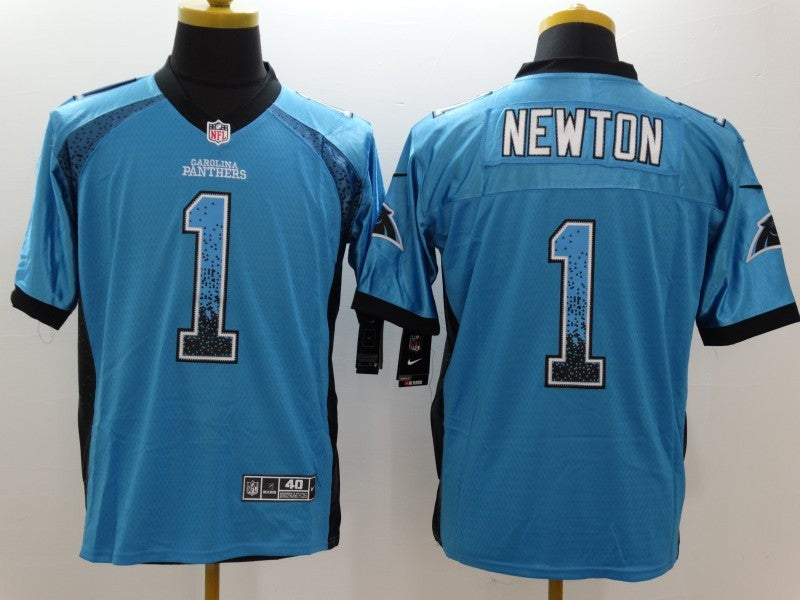 Adult Carolina Panthers Cam Newton NO.1 Football Jerseys