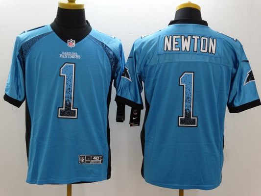 Adult Carolina Panthers Cam Newton NO.1 Football Jerseys