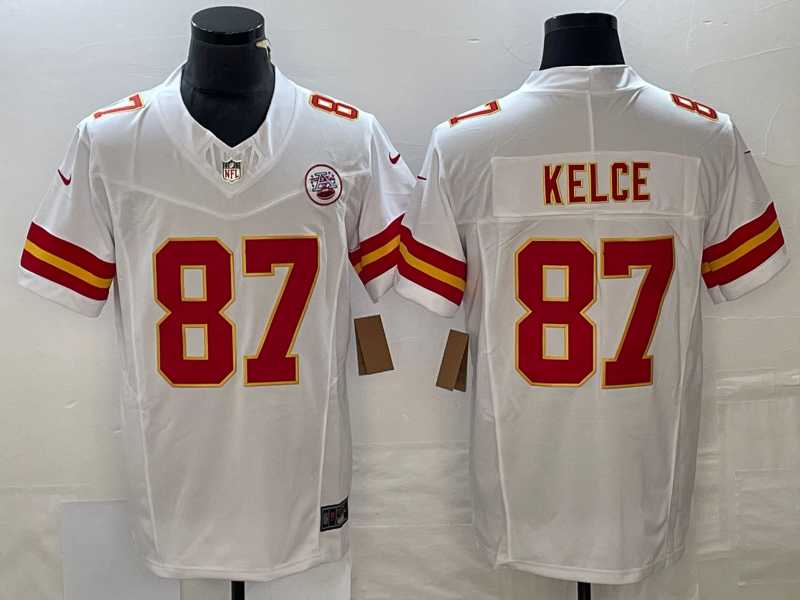 Adult Kansas City Chiefs Travis Kelce NO.87 Football Jersey