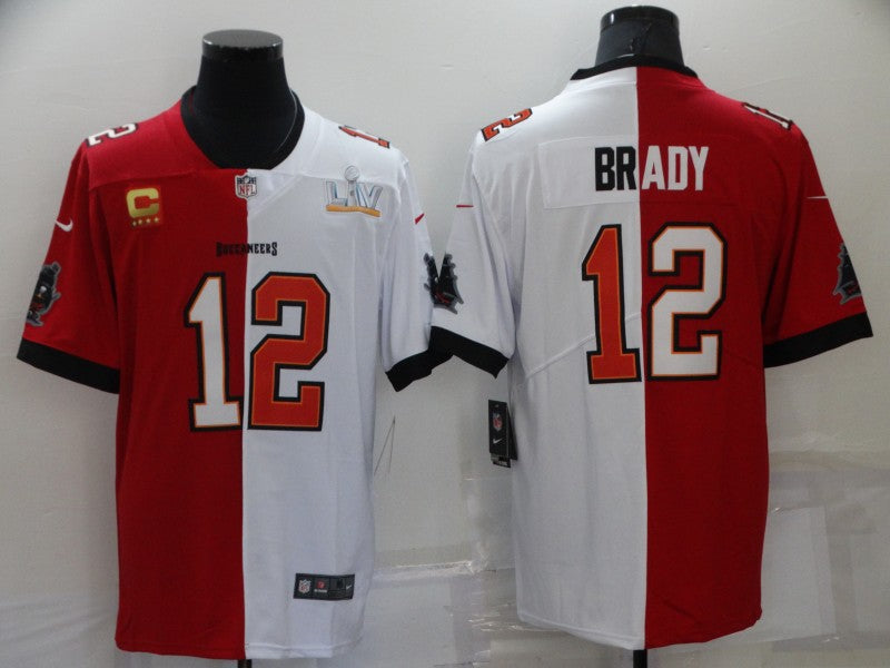Adult Tampa Bay Buccaneers Tom Brady NO.12 Football Jerseys