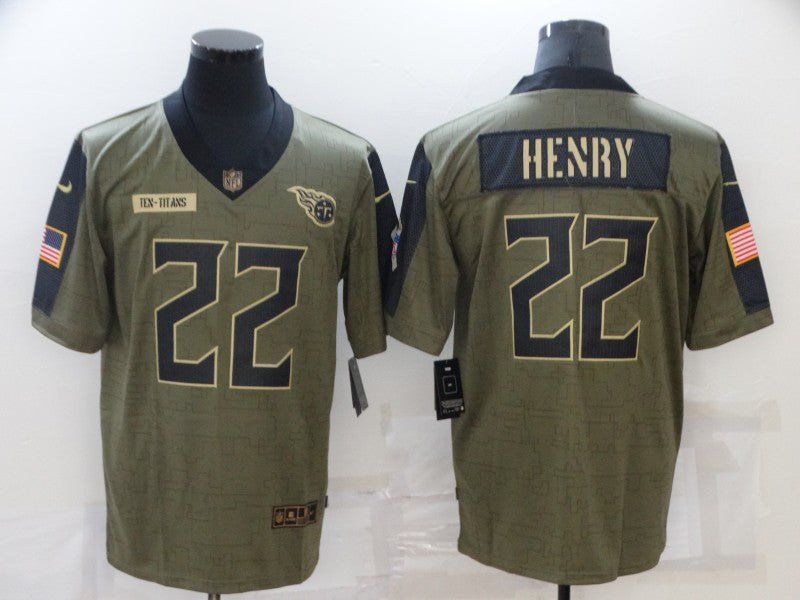 Adult Tennessee Titans Derrick Henry NO.22 Football Jerseys
