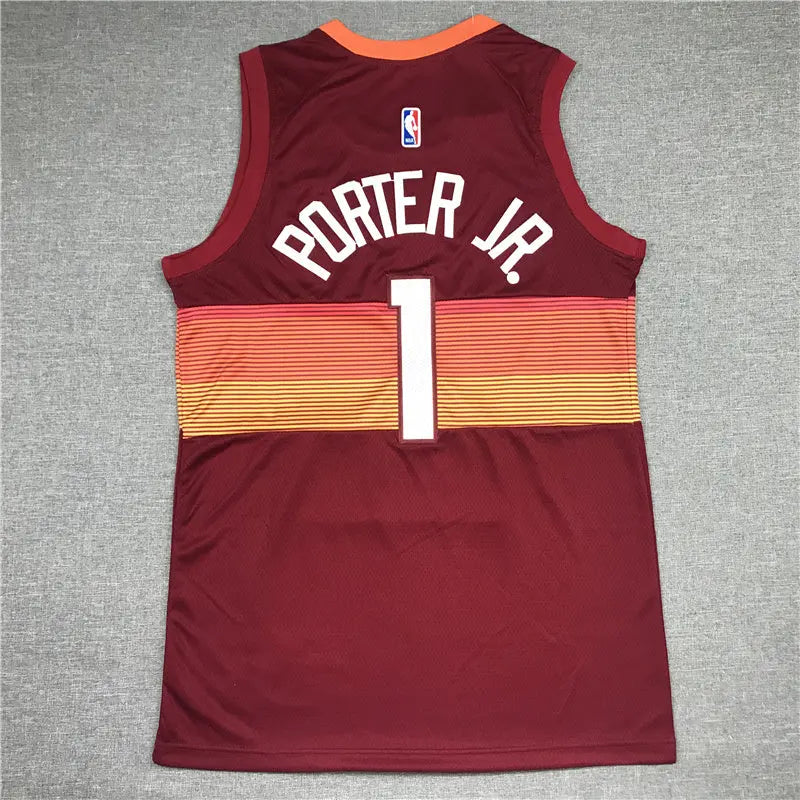 Denver Nuggets Porter JR. NO.1 Basketball Jersey