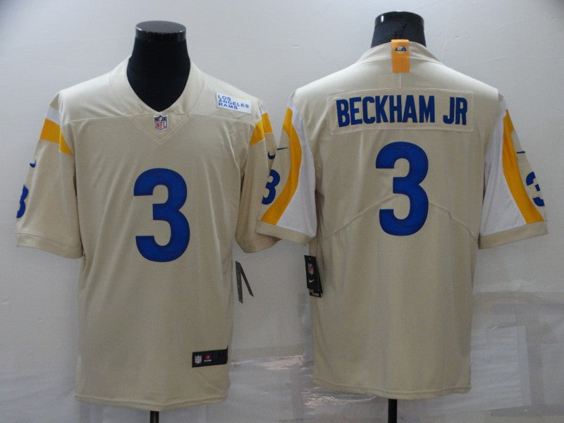 Adult Los Angeles Rams Odell Beckham Jr NO.3 Football Jerseys