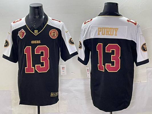 Newest arrival 2025 Adult San Francisco 49ers Brock Purdy No.13 Football Jerseys