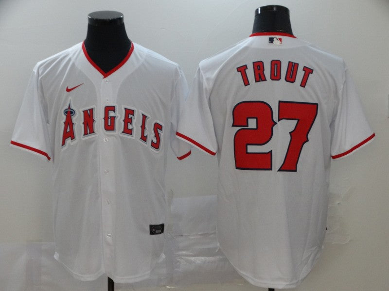 Men/Women/Youth Los Angeles Angels Mike Trout #27 baseball Jerseys