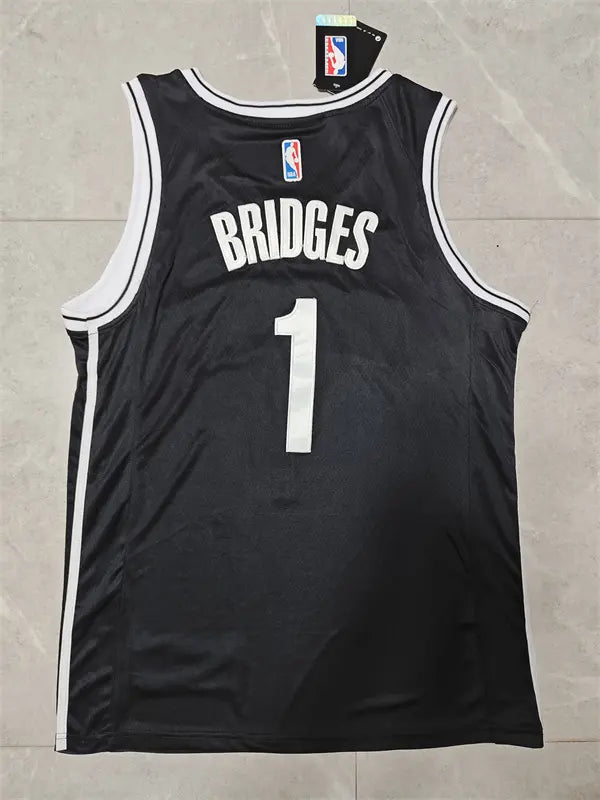 Brooklyn Nets Mikal Bridges NO.1 Basketball Jersey