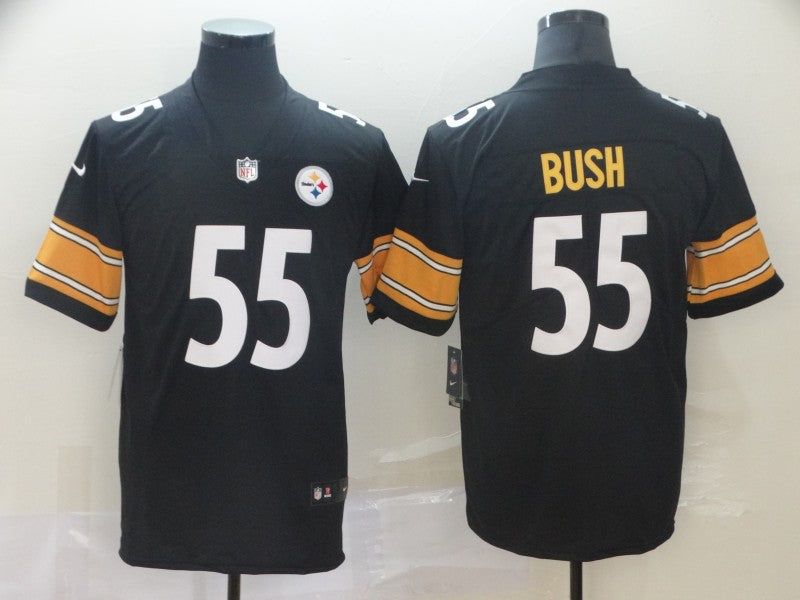 Adult Pittsburgh Steelers Devin Bush Jr. NO.55 Football Jerseys