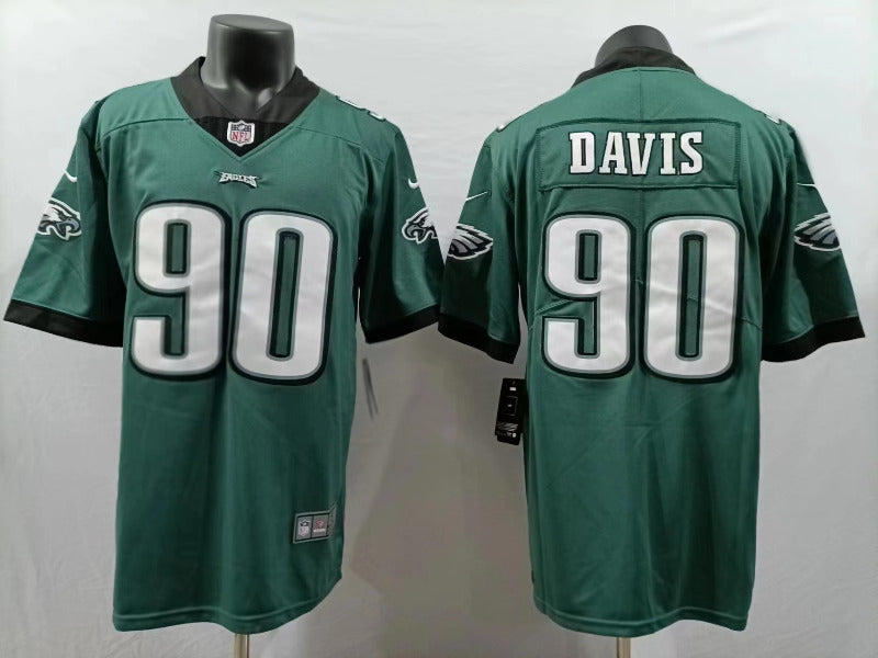 Adult Philadelphia Eagles Jordan Davis NO.90 Football Jerseys