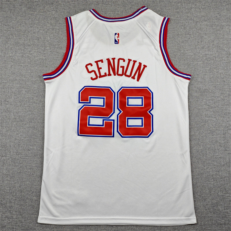 Houston rocket Alperen Sengun NO.28 swingman jerseys S-2XL new version