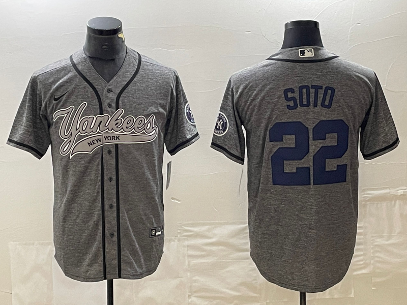 Men/Women/Youth New York Yankees Juan Soto NO.22 baseball Jerseys