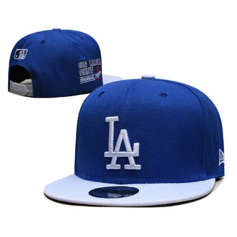 Vintage LA Stitched Baseball Cap - Premium 3D Embroidered Retro Snapback & Fitted (38 Styles)