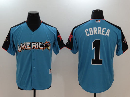 Men/Women/Youth Houston Astros Carlos Correa #1 baseball Jerseys