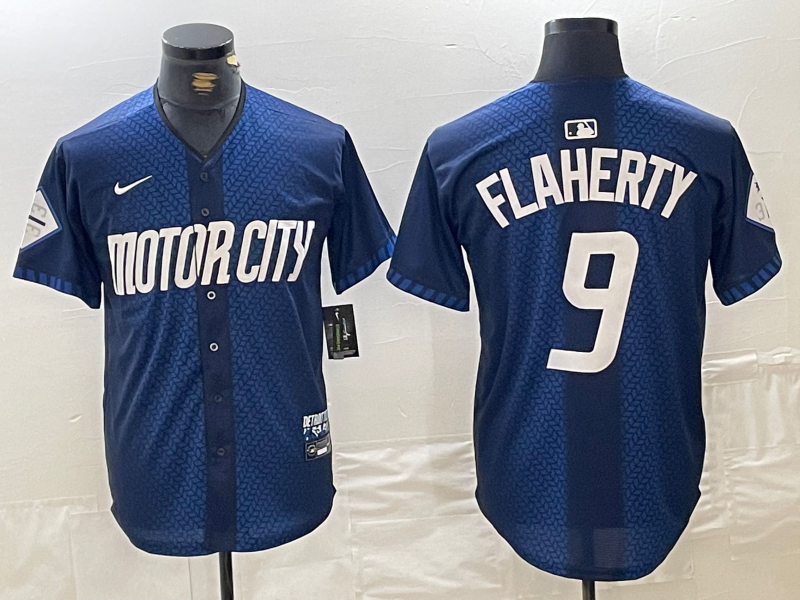 Men/Women/Youth Detroit Tigers Jack Flaherty NO.9 baseball Jerseys