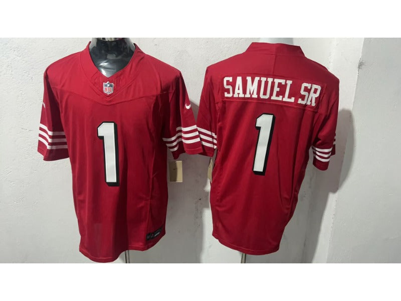 Adult San Francisco 49ers Deebo Samuel Sr No.1 Football Jerseys