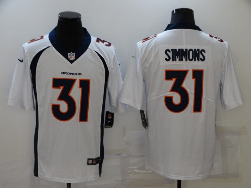 Adult Denver Broncos Justin Simmons NO.31 Football Jerseys
