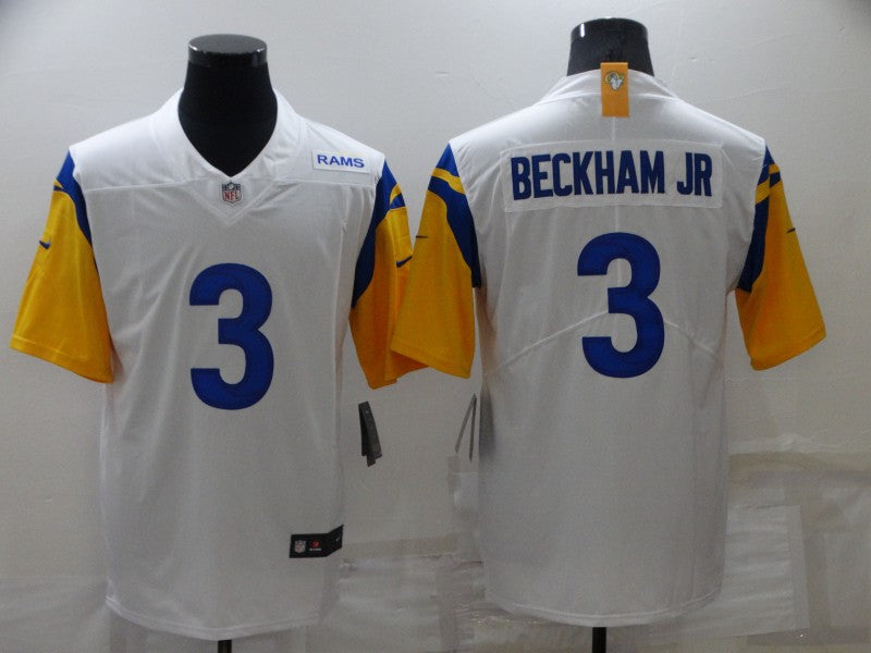 Adult Los Angeles Rams Odell Beckham Jr NO.3 Football Jerseys