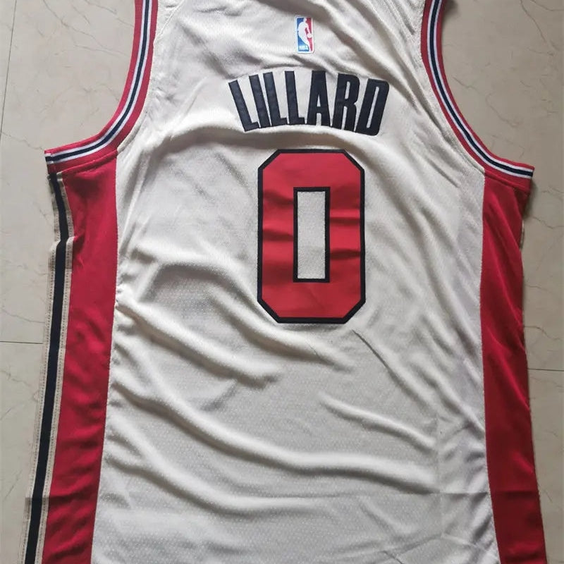 Portland Trail Blazers Damian Lillard NO.0 Basketball Jersey