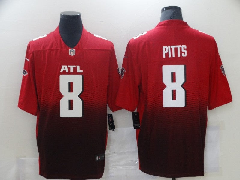 Adult Atlanta Falcons Kyle Pitts NO.8 Football Jerseys - Atlanta Falcons Stitched Baseball Jersey - View 1
