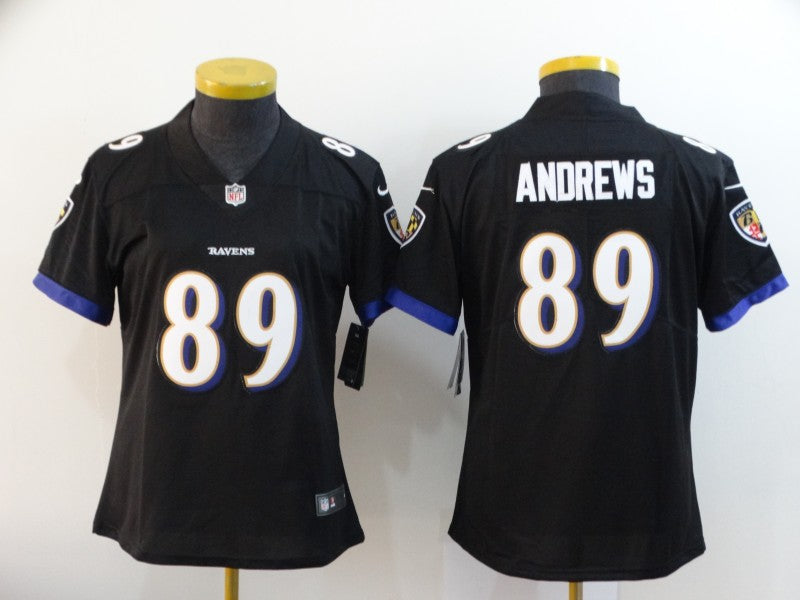 Women's Baltimore Ravens Steve Smith Sr. NO.89 Football Jerseys
