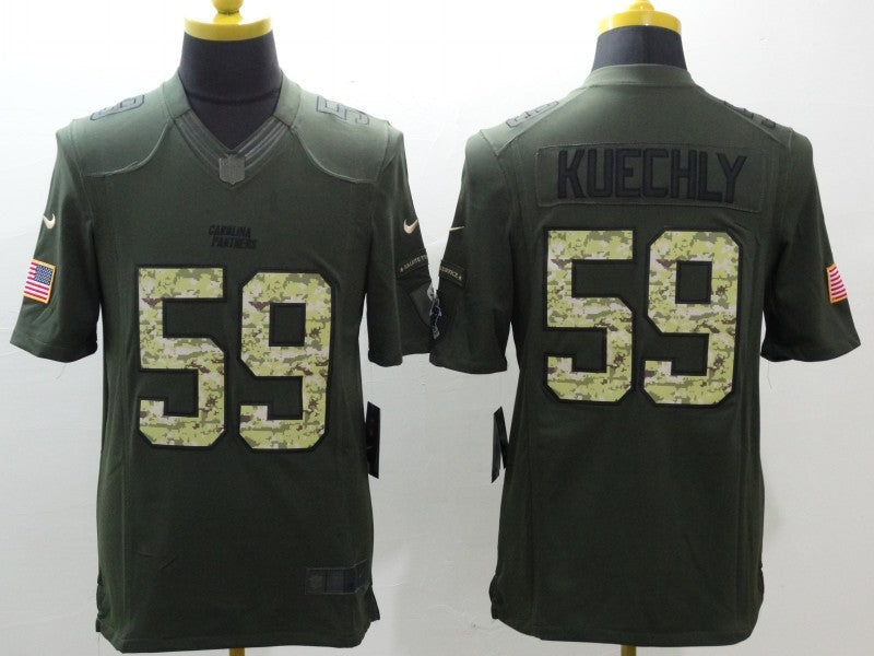 Adult Carolina Panthers Luke Kuechly NO.59 Football Jerseys