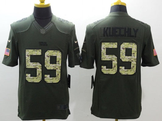 Adult Carolina Panthers Luke Kuechly NO.59 Football Jerseys