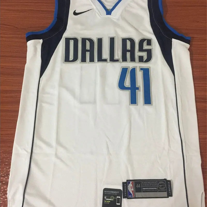 Dallas Mavericks Dirk Nowitzki NO.41 Basketball Jersey