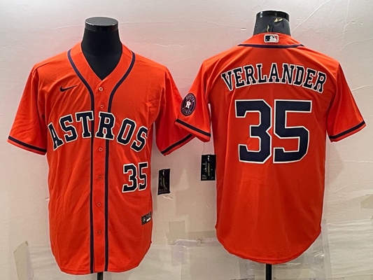 Men/Women/Youth Houston Astros Justin Verlander #35 baseball Jerseys