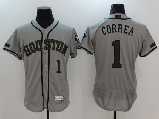 Men/Women/Youth Houston Astros Carlos Correa #1 baseball Jerseys