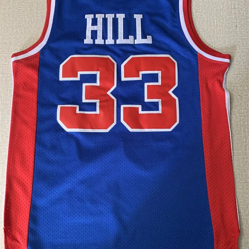 Detroit Pistons Grant Hill NO.33 Basketball Jersey