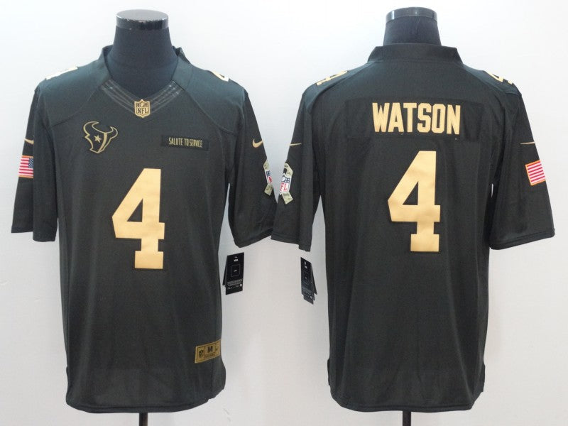 Adult Houston Texans Deshaun Watson NO.4 Football Jerseys