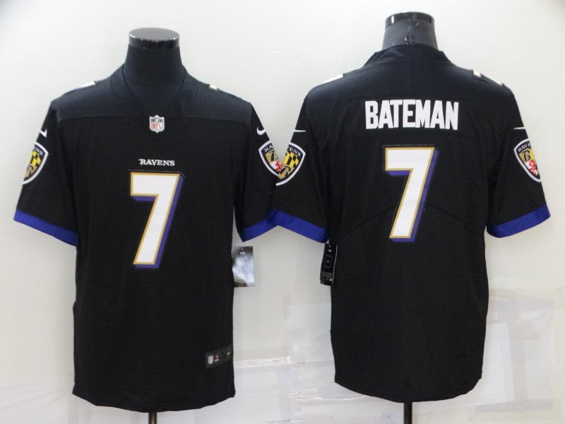Adult Baltimore Ravens Rashod Bateman NO.7 Football Jerseys