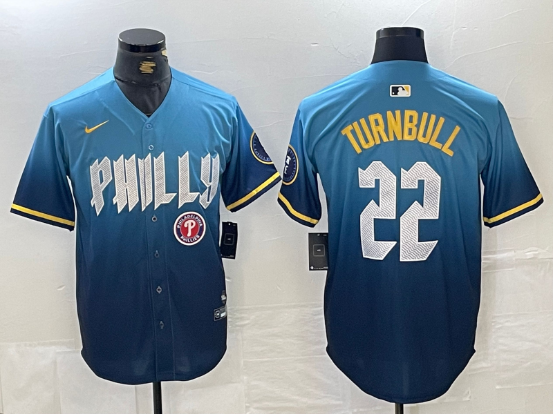 Men/Women/Youth Philadelphia Phillies Spencer Turnbull #22 baseball Jerseys