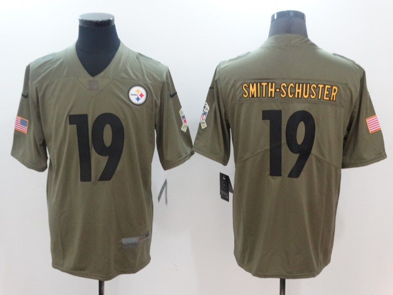Adult Pittsburgh Steelers JuJu Smith-Schuster NO.19 Football Jerseys