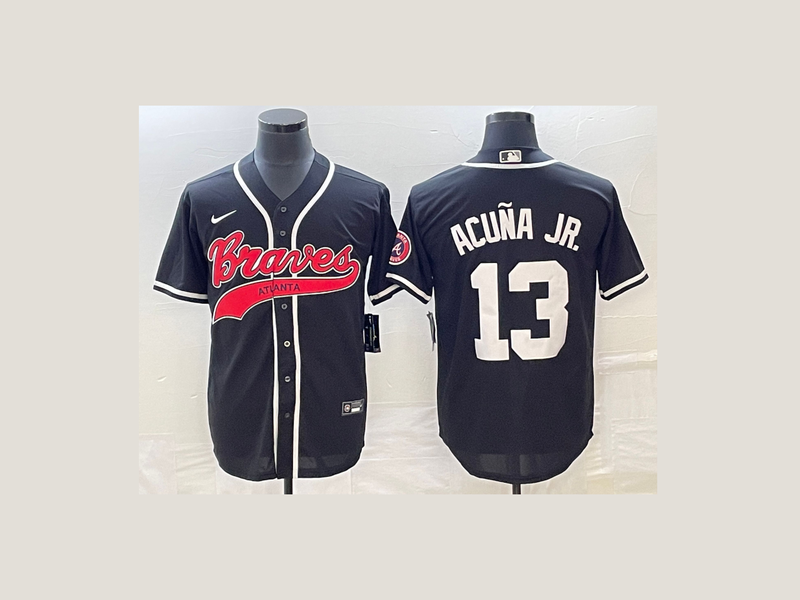 Men/Women/Youth Atlanta Braves Ronald Acuña Jr. #13 baseball Jerseys