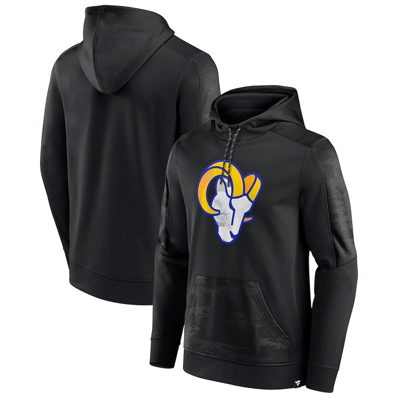 men/women/kids Los Angeles Rams Black Football Hoodies