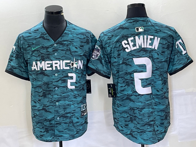Men/Women/Youth Texas Rangers Marcus Semien NO.2 baseball Jerseys